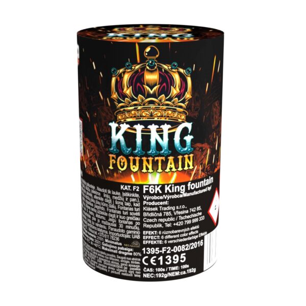 KING FOUNTAIN F6K – fontanna Klasek 1 sztuka