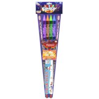 Zestaw fajerwerków Family Pack FPS1 – rakiety Klasek 9 sztuk