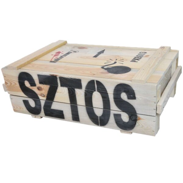 SZTOS PXB003 – wyrzutnia w skrzyni Piromax 144 strzałów