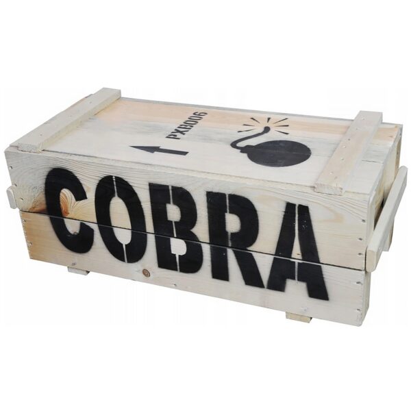 COBRA PXB006 – wyrzutnia w skrzyni Piromax 87 strzałów 30/50 mm