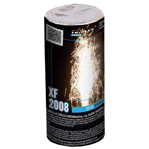 Silver Sparklers XF2008 – fontanna Triplex 5 m / 60 sekund