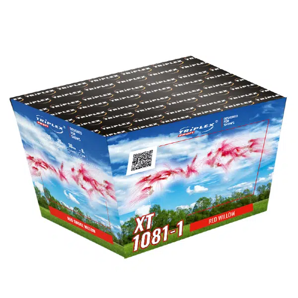 RED SMOKE WILLOW XT1081-1 – wyrzutnia dzienna Triplex