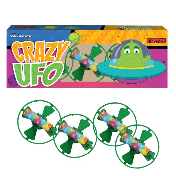 CRAZY UFO TXP729 – motylki Triplex 4 sztuki