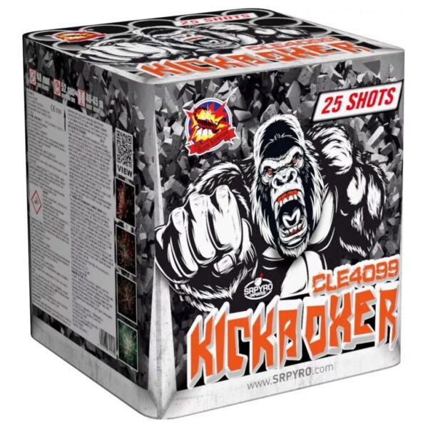 KICKBOXER CLE4099 – wyrzutnia SrPyro 25 strzałów 50 mm