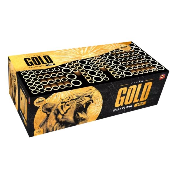 TIGER GOLD EDITION CLE4525 – wyrzutnia SrPyro 163 strzałów 30/50 mm