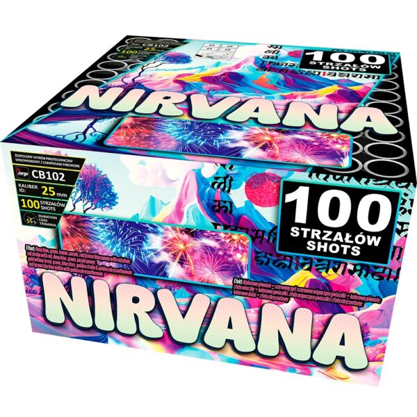 NIRVANA CB102 – wyrzutnia Jorge 100 strzałów 25 mm