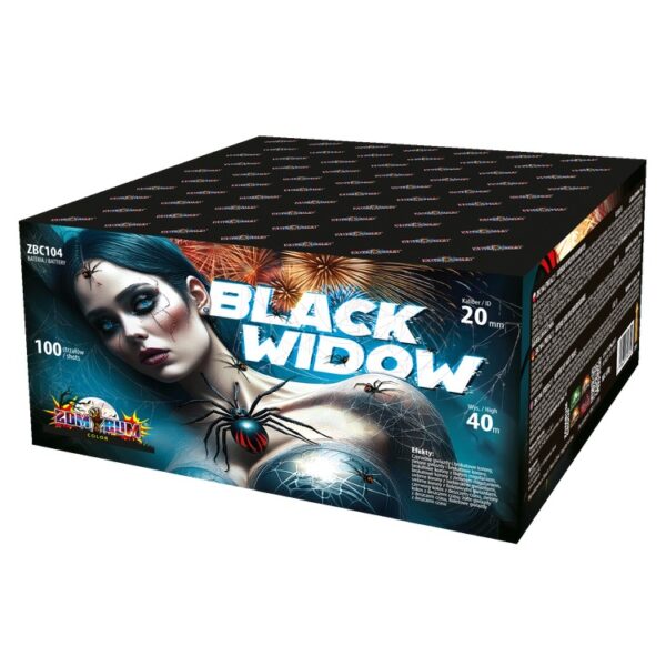 Color Black Widow ZBC104 – wyrzutnia Zom Bum 100 strzałów 20 mm
