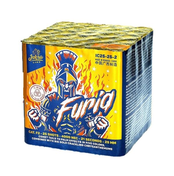 FURIA IC25-25-2 – wyrzutnia Iskra 25 strzałów 25 mm