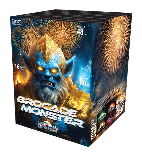 Color Brocade Monster ZBC107 – wyrzutnia Zom Bum 16 strzałów 50 mm