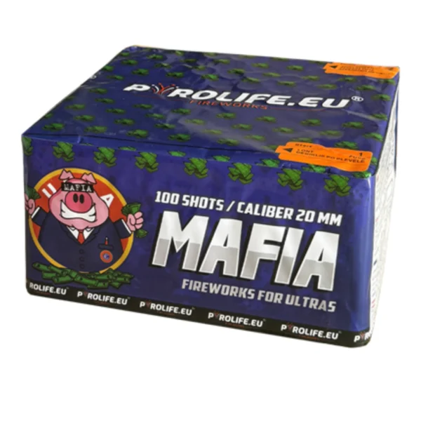 UEFA MAFIA PLB-100M – wyrzutnia PYROLIFE 100 strzałów 20 mm