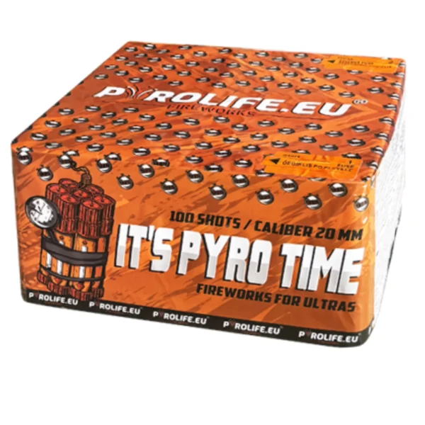 IT'S PYRO TIME PLB-100IPT – wyrzutnia PYROLIFE 100 strzałów 20 mm