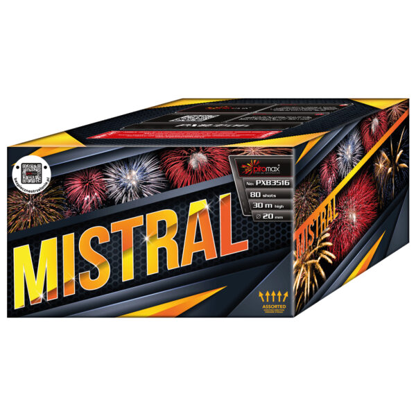 MISTRAL PXB3516 – wyrzutnia Piromax 80 strzałów 20 mm