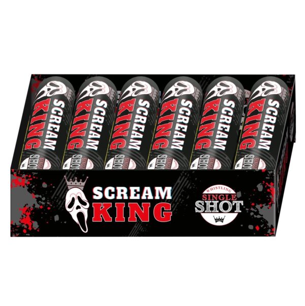 SCREAM KING PXG210 – single shot Piromax 6 sztuk / 25 mm