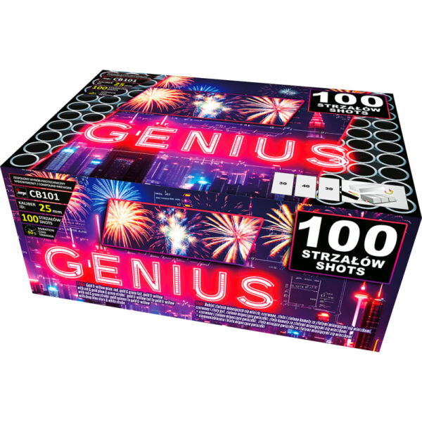 GENIUS CB101 – wyrzutnia Jorge 100 strzałów 25 mm