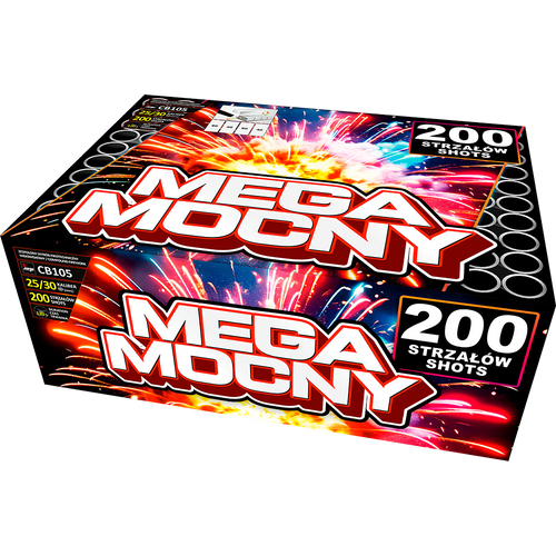 MEGA MOCNY CB105 – wyrzutnia Jorge 200 strzałów 25/30 mm