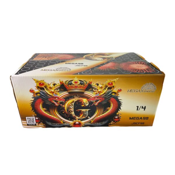 MEGA98 "G" – wyrzutnia Mega Fireworks 98 strzałów 30 mm