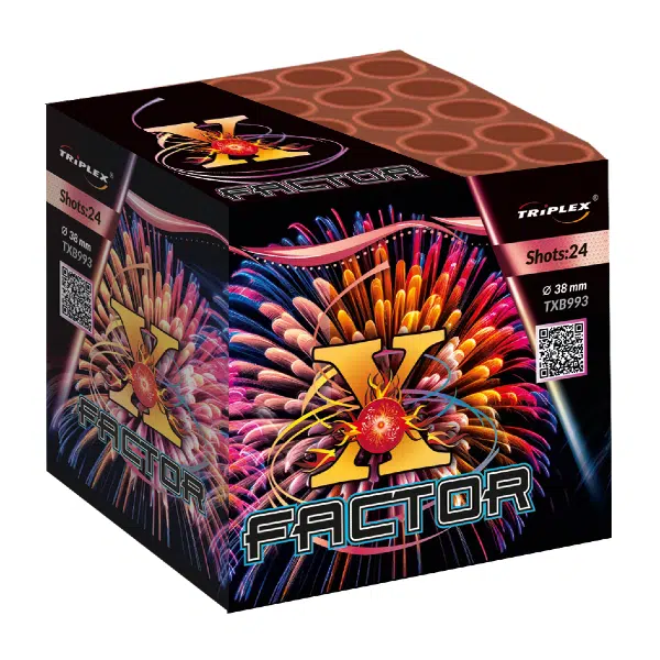 X FACTOR TXB993 – wyrzutnia Triplex 24 strzałów 38 mm