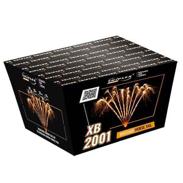 BROCADE HORSE TAIL XB2001 – wyrzutnia Triplex 40 strzałów 25 mm