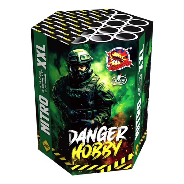 NITRO CLE4419 – wyrzutnia Danger Hobby 19 strzałów 38 mm