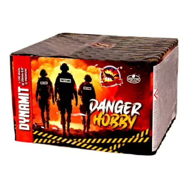 Danger Hobby DYNAMIT CLE4101 – wyrzutnia SrPyro 100 strzałów 20 mm