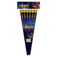 LUNATIC CLE2605 45mm – rakiety hukowe SrPyro 6 sztuk