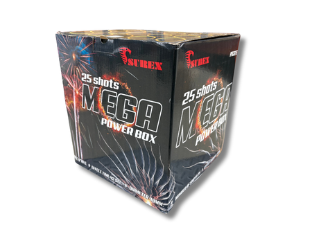 MEGA POWER BOX PS2252 – wyrzutnia Surex 25 strzałów 48 mm