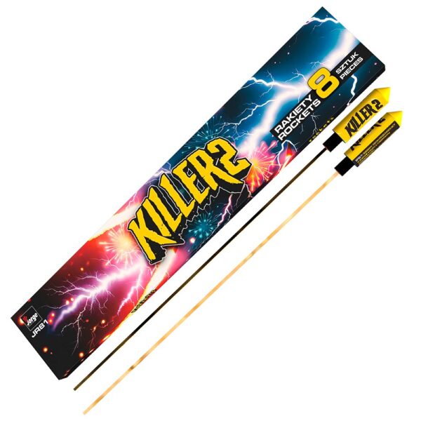 KILLER 2 JR81 – rakiety Jorge 8 sztuk