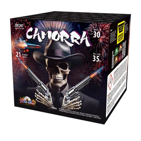CAMORRA ZBC207 – wyrzutnia Zom Bum 21 strzałów 30 mm