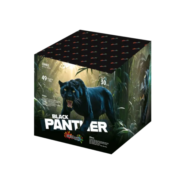 BLACK PANTHER CB402 – wyrzutnia Zom Bum Color 49 strzałów 30 mm