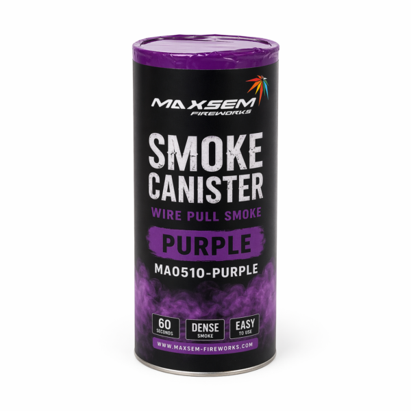 MA0510-PURPLE – dym w puszce Maxsem fioletowy 1 sztuka