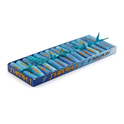 SHARK 1 PB-2 NEW 2026 – petardy PYROLIFE 30 sztuk