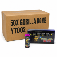 GORILLA BOMB YT002 – cały karton petard Triplex 50 paczek po 6 sztuk