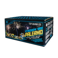 Pyroshow 1000 Palermo – wyrzutnia Argento 96 strzałów 20/25 mm
