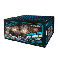 Pyroshow 2000 Sacramentum – wyrzutnia Argento 100 strzałów 30 mm