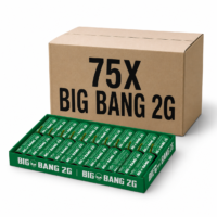 BIG BANG 2G GREEN P1 – cały karton emiterów dźwięku SrPyro 75 paczek