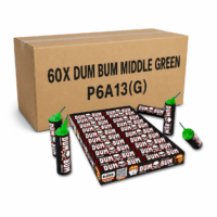 Dum Bum Middle Green P6A13(G) – cały karton petard Klasek 60 paczek po 20 sztuk
