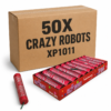 CRAZY ROBOTS XP1011 P1 – cały karton emiterów dźwięku Triplex 50 paczek po 10 sztuk