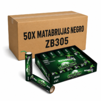 Matabrujas Negro 5G ZB305 – cały karton emiterów dźwięku Zom Bum 50 paczek po 5 sztuk