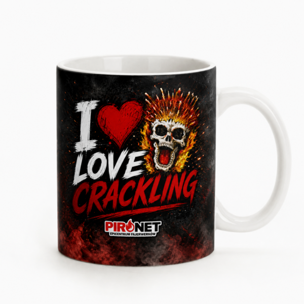 I Love Crackling – kubek premium 1 sztuka