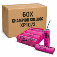 CHAMPION BULLDOG XP1073 – cały karton emiterów dźwięku Triplex 60 paczek po 4 sztuki